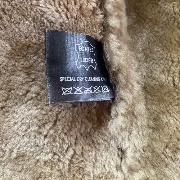 Men Bomber Leather Jacket - Picture 3 of 8